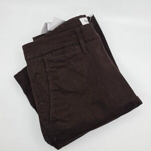 Goodfellow Slim Chino Pants‎ Mens 28x30 Brown Stretch Cotton Office Business NEW